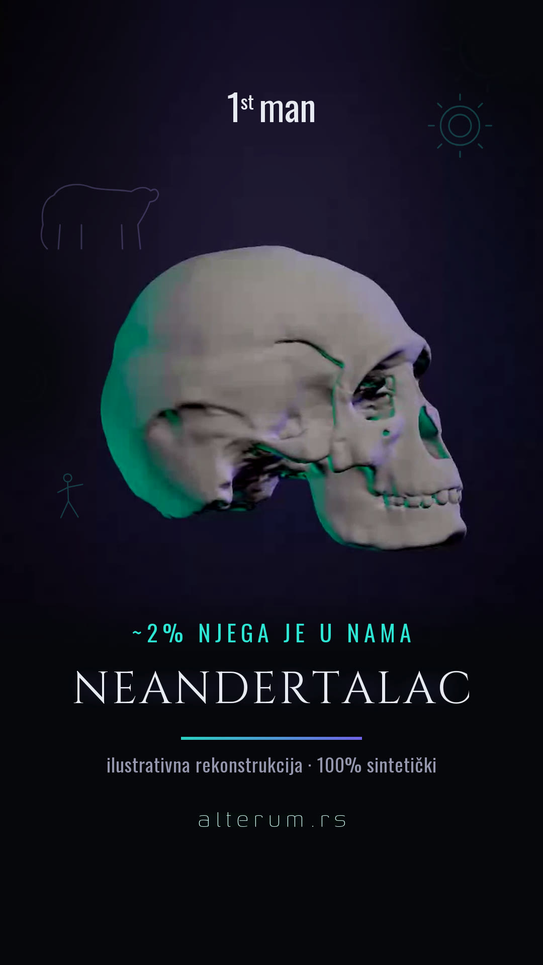 Neandertalac — Homo neanderthalensis